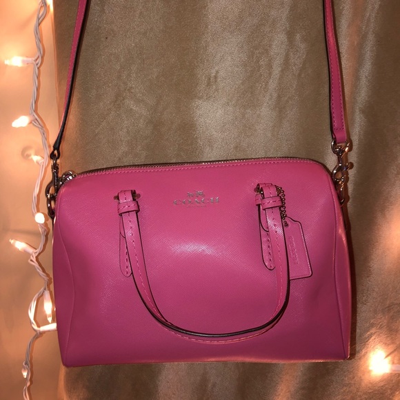 Pink Coach Purse - Picture 2 of 4